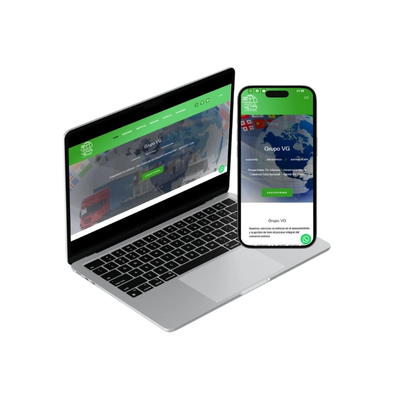 Web Corporativa para Estudio Aduanero