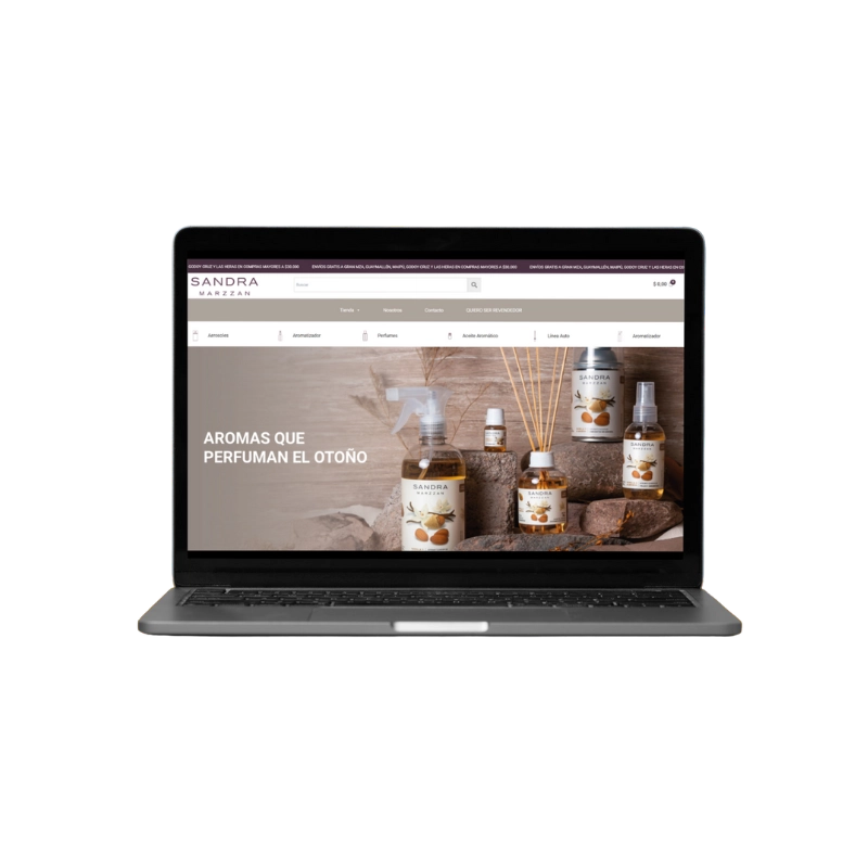 E-commerce para Revendedor de Perfumes